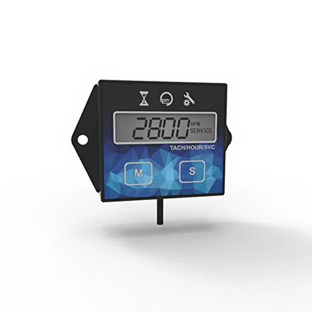 Авто мощность двигателя Цифровой техническое обслуживание Тахометр Счетчик