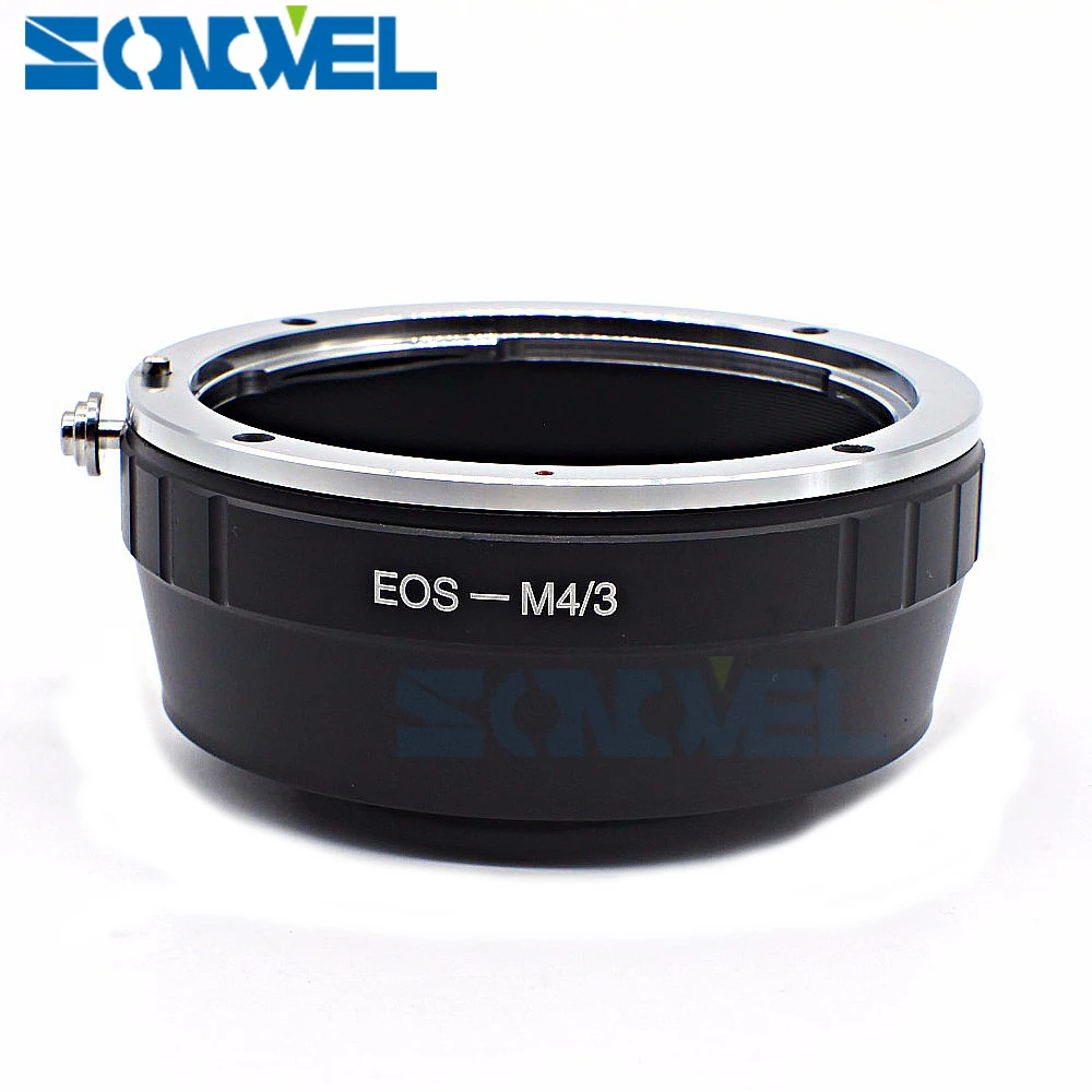 Переходное кольцо Lnes для Canon EOS EF Mount Lens to Panasonnic Olympus Micro 4/3 M43 E-P2/E-PL1 G10/G7/GH1/GH2/GH3/GH4 EOS-M4/3