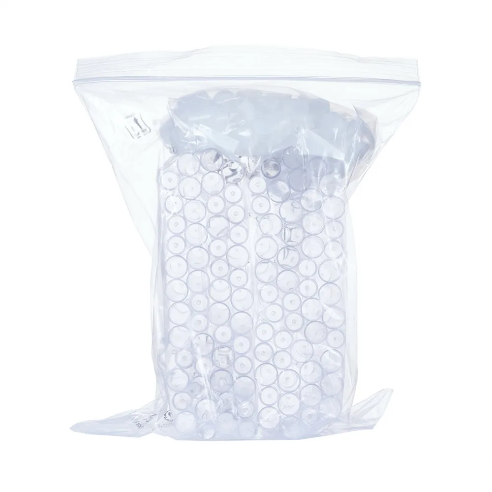 Прозрачный пластиковый бисер маленькая коробка контейнер прозрачный маленький