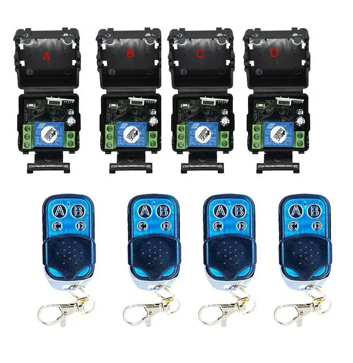 Лидер продаж 12 В постоянного тока 1 канал миниатюрный беспроводной пульт