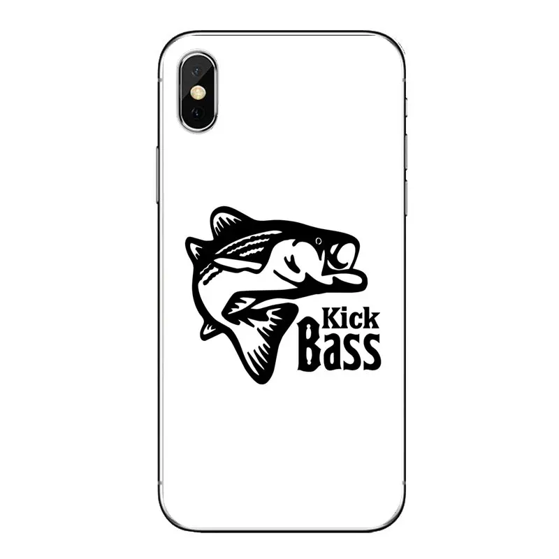 Бас Рыбалка рыбак Арт плакат для Xiaomi mi A1 A2 5X6X8 lite SE Pro Max x 2 3 5 5S мягкие прозрачные
