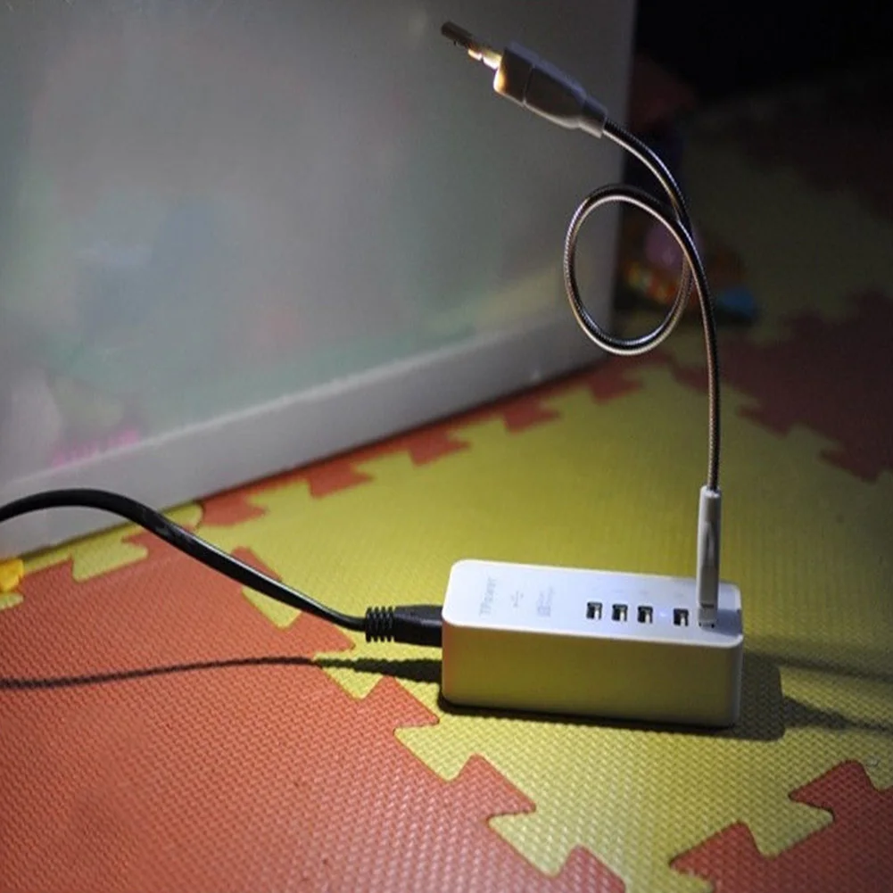 2 шт. светодиодный Ночная переносная лампа USB power маленькая карточная