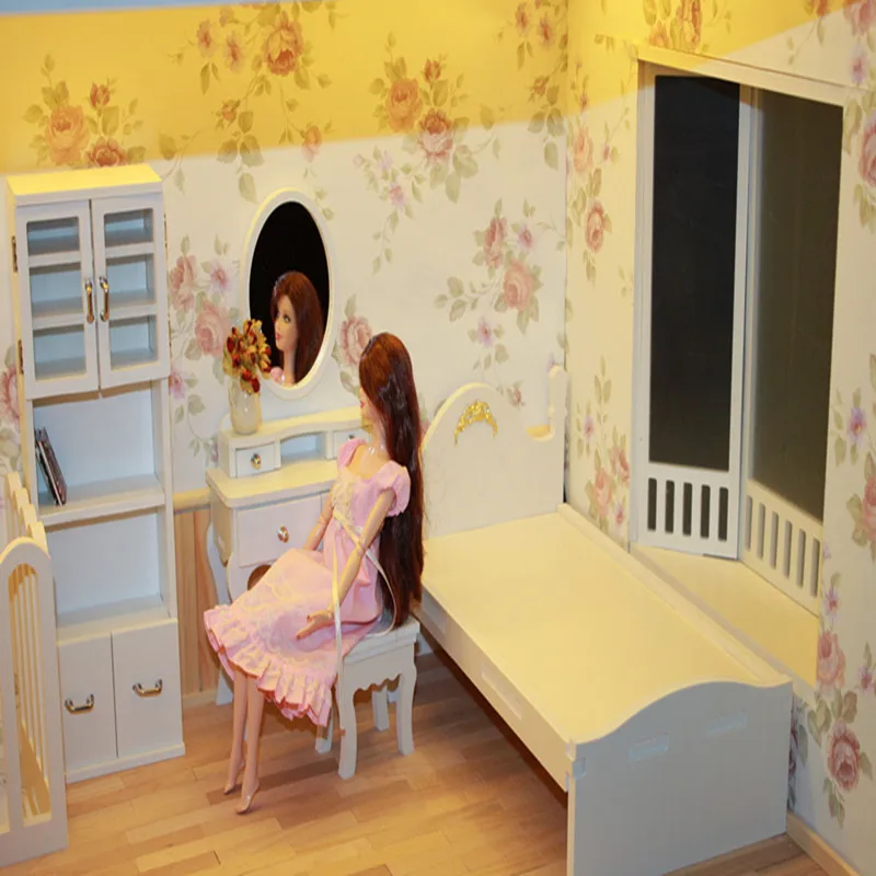 1/6 BJD кукла миниатюрная деревянная мебель Jerryberry ob FR barbi мебель|1/6 bjd|doll miniaturedoll furniture