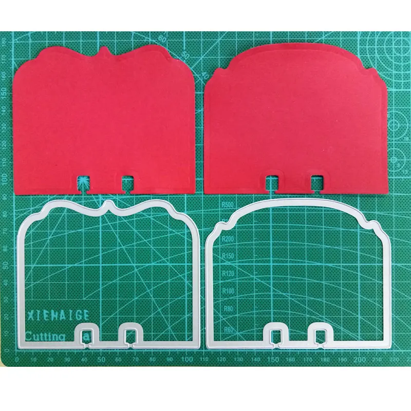 2 шт./компл. трафареты для скрапбукинга фотоальбома бумаги тиснения