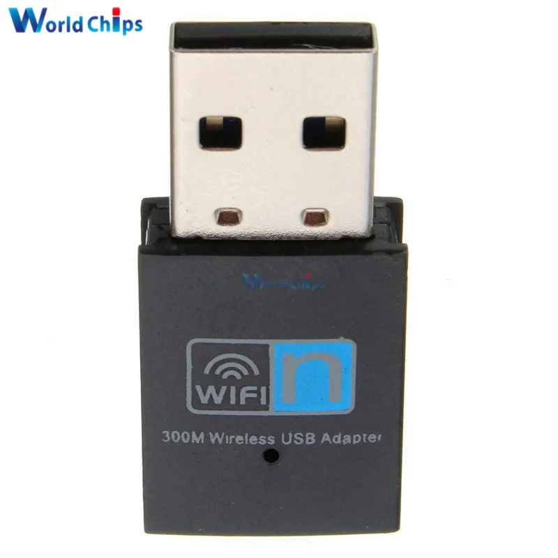 Мини беспроводной USB Wi Fi Wlan адаптер 300 Мбит/с 802 11 b/g/n 20dBm сетевой ключ LAN Поддержка