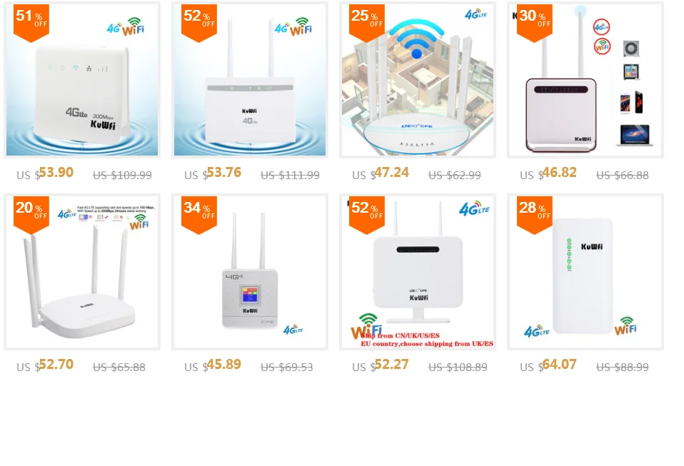 KuWFi Открытый 4G LTE CPE маршрутизатор CAT4 150 Мбит/с Открытый водонепроницаемый беспроводной роутер CPE для дома/офиса Поддержка 32 Wi-Fi пользователей