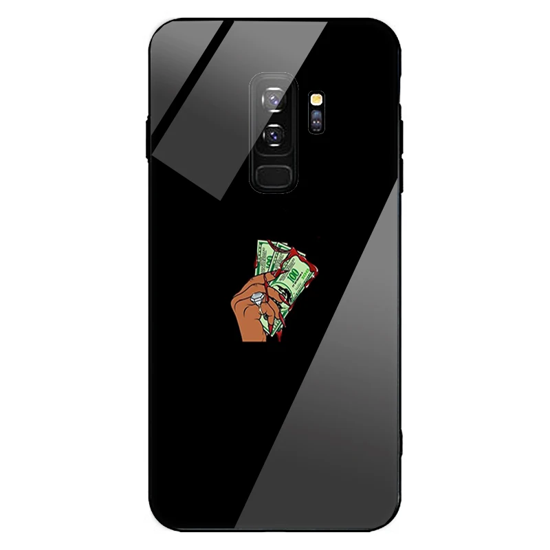 Baby Mouse Mama Super Mom Girl Phone Case For Samsung galaxy S10 S8 S9 plus note 9 8 black edge glass Family Cover Etui |