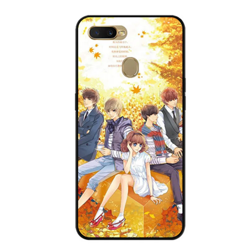 Чехол для Oppo A7 чехол s Coque OppoA7 в кампусном стиле Мягкая силиконовая задняя крышка с