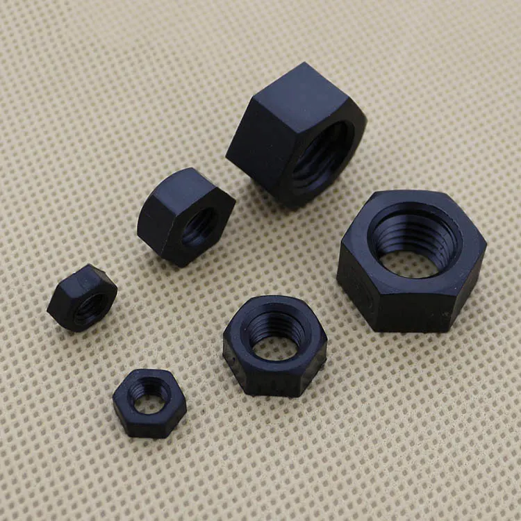 

100Pcs M2.5 B Black Nylon Hex Nut DIN939 Plastic Hexagon Nuts Metric Plastic Free Shipping