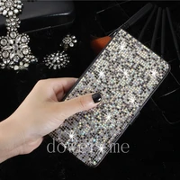 fashion handmade full bling diamond wallet flip card slot leather case cover for iphone 12 mini 11 pro xs max xr x 8 7 6 plus se