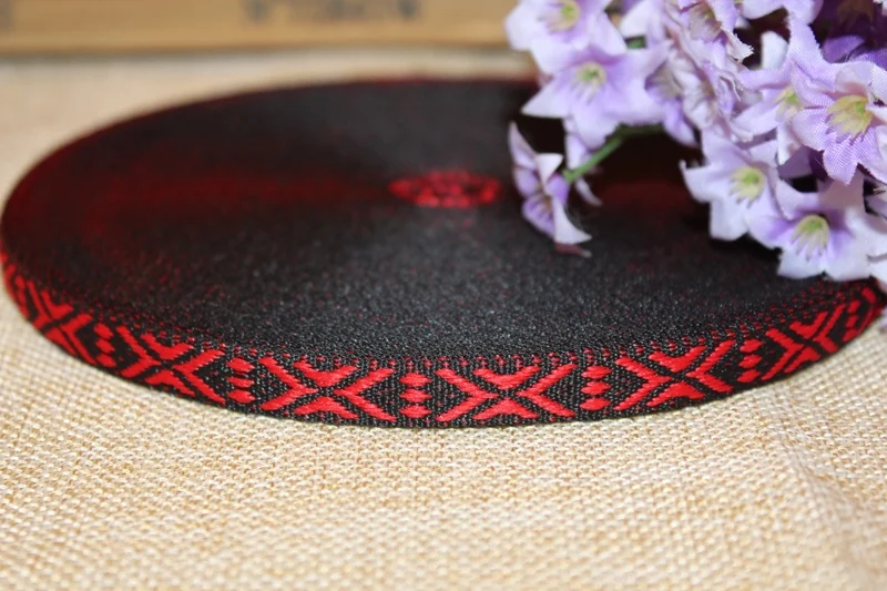 Жаккардовая лента в этническом стиле с геометрическим рисунком | Дом и сад