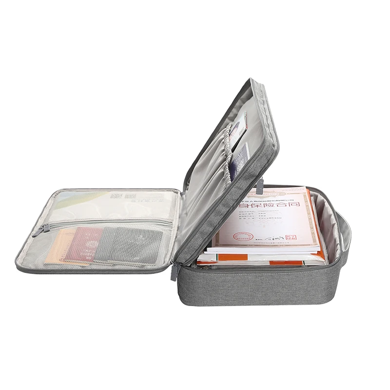 BUBM document ticket bag large capacity certificate files organizer for home travel use passport contracts | Багаж и сумки