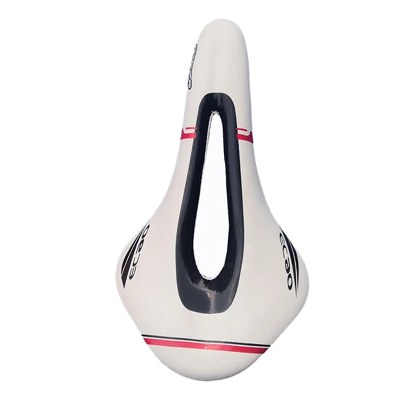 White Ec90 геометрическое мощное седло для шоссейного горного велосипеда, велосипедное седло для гонок, легкая подушка, велосипедное седло, велосипедная часть - Цвет: White