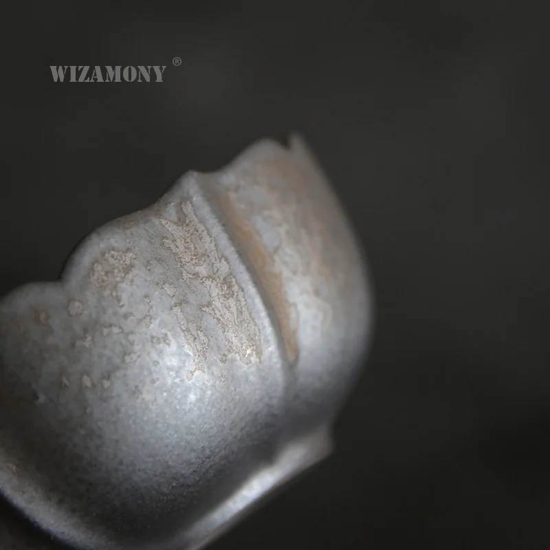 Китайская Экологически чистая НЕОБРАБОТАННАЯ керамика WIZAMONY 500 мл черный Глазурь