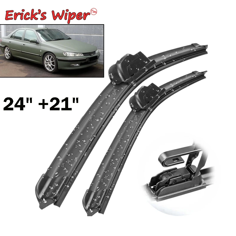 Щетки стеклоочистителя Erick's LHD для Peugeot 406 2000-2004 лобовое стекло переднее 24 &quot+