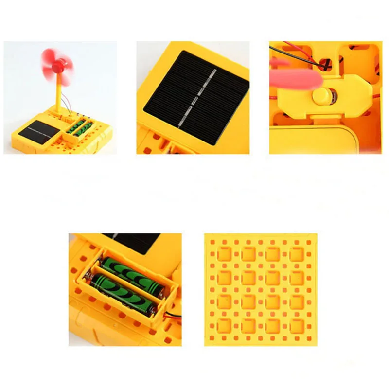 SZ Паровая модель игрушки Diy солнечный вентилятор развивающий Интеллектуальный