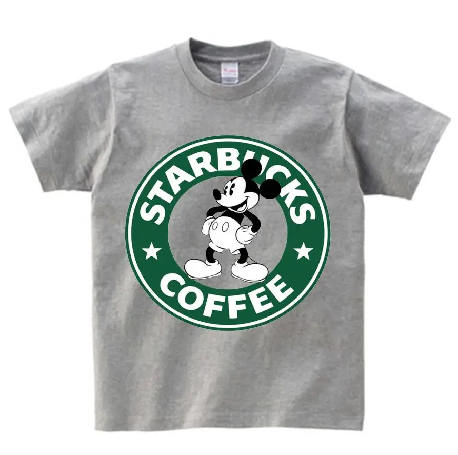 graw childreT-shirt Детская футболка с героями мультфильмов детская с коротким рукавом Футболка с принтом Микки Мауса летняя футболка с Микки Маусом для мальчиков и девочек милая детская футболка, camiseta - Цвет: graw childreT-shirt