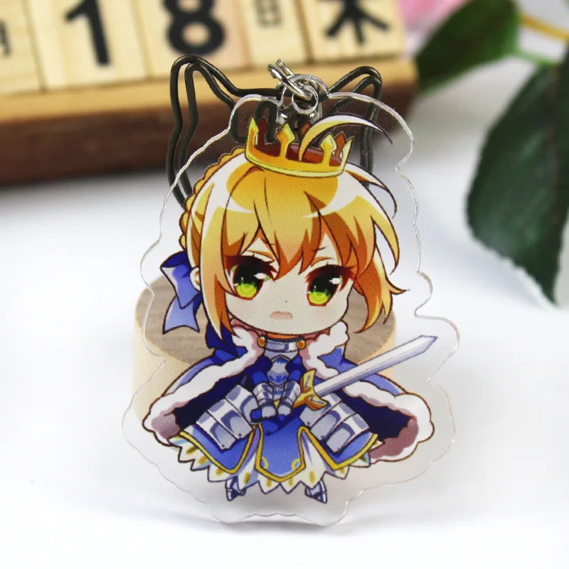 Аниме Fate Grand заказ брелок японский мультфильм Fgo Zero автомобильный Подвески