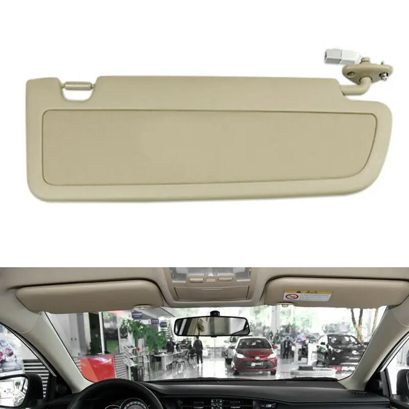 Автомобильный солнцезащитный козырек от солнца в сборе передняя левая сторона