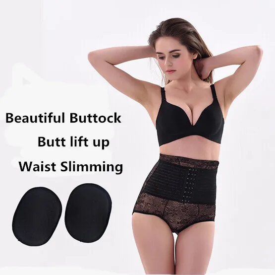 2019 Для женщин сексуальные Boyshorts Высокая Талия Body Shaper Push Up Панталоны накладные бум