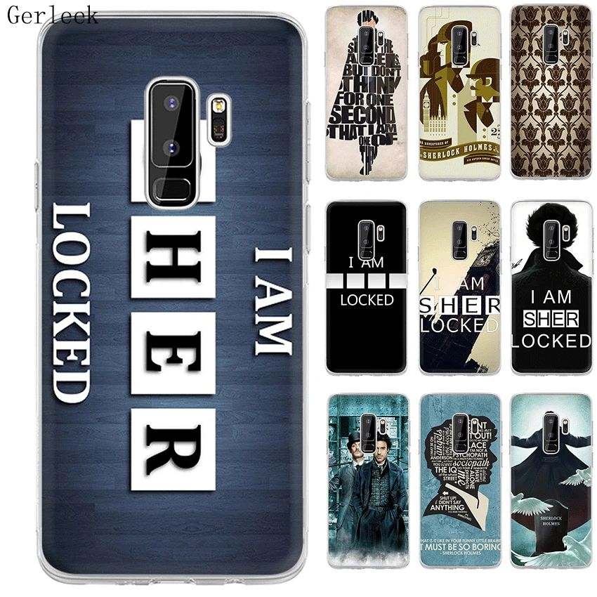 Чехол для Samsung Galaxy J1 J2 J3 J5 J7 Prime 2015 2016 2017 221B Шерлок Холмс Жесткие ПК