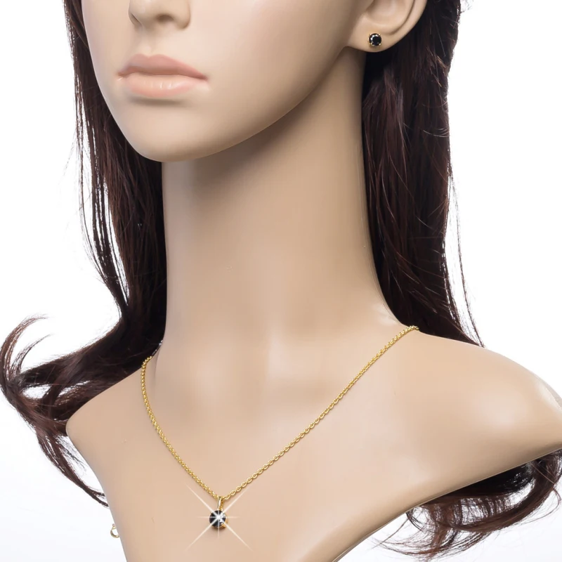 Серьги пусеты для женщин и девочек маленькие серьги 6 мм цвета: желтый золотой