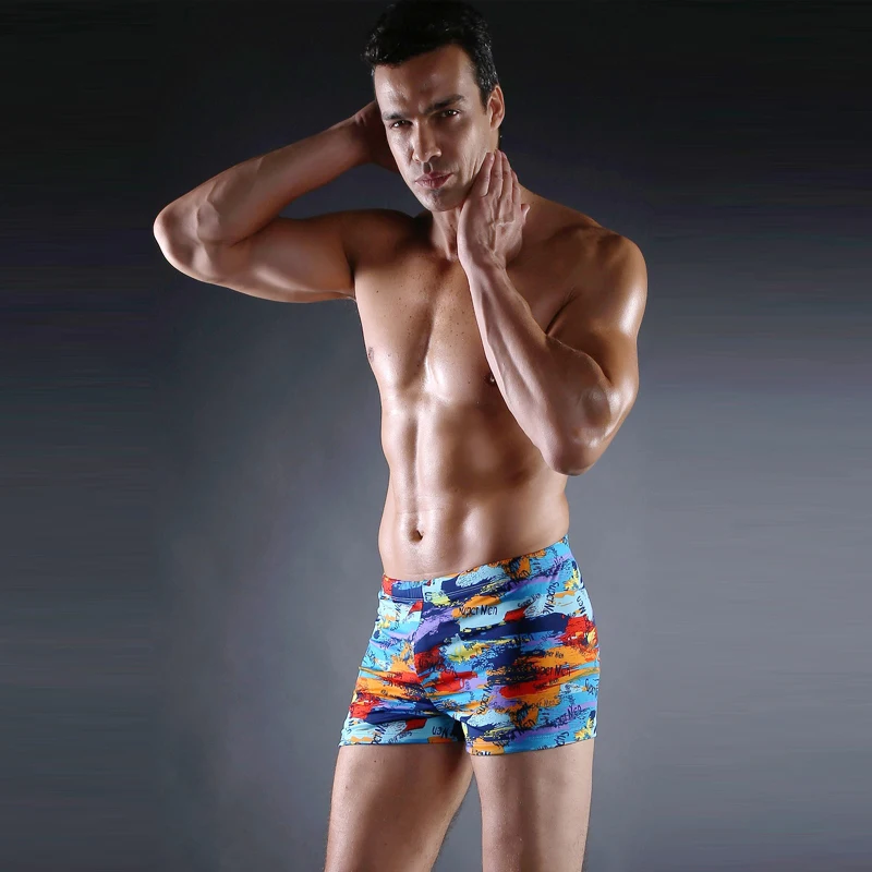 Очень популярный принт мужской сексуальный купальник большой размер Мужская