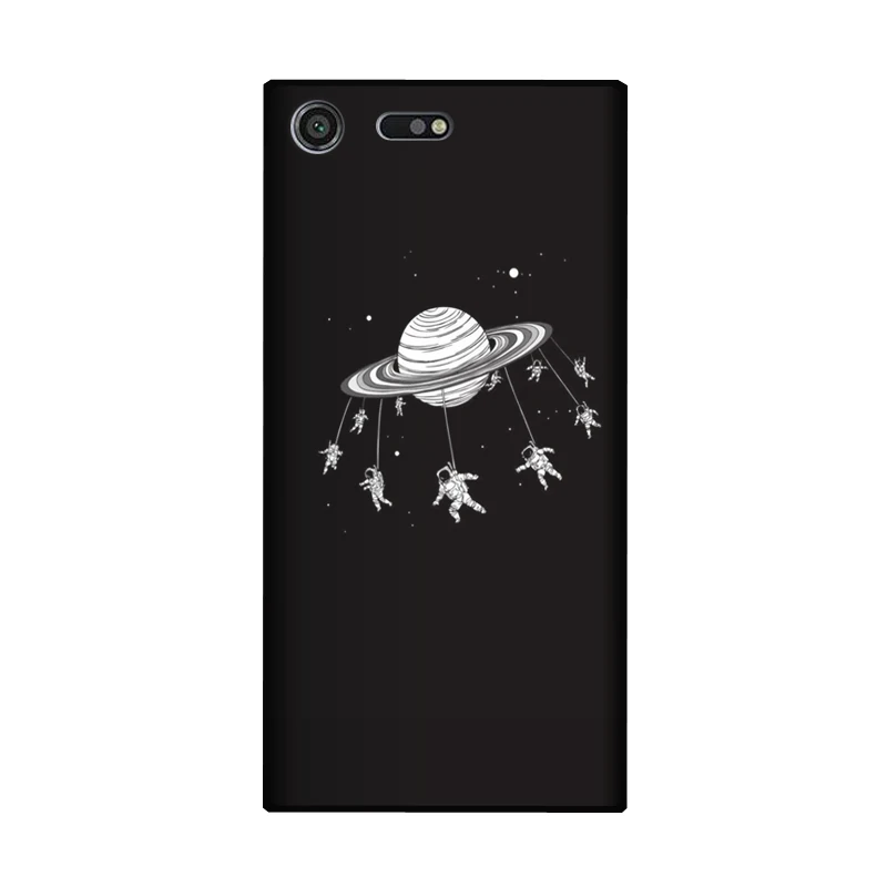6 Силиконовый чехол QAQsam для sony Xperia Z5 Compact X XZ XZ1 L2 XA2 XA XA1 Premium, матовый чехол с рисунком для телефона - Цвет: 6