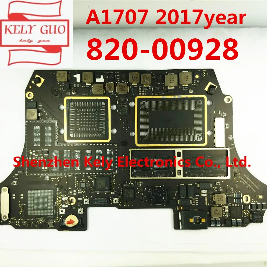 2017 года 820 00928 неисправная материнская плата средняя часть для ремонта macbook pro