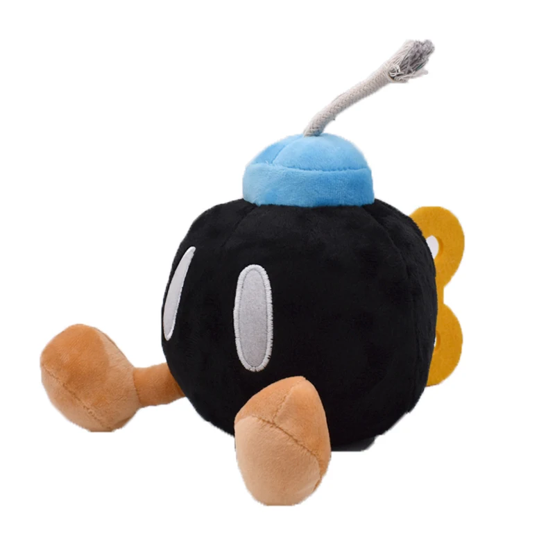 " 20 см аниме Super Mario Bros Bomb Peluche кукла Шахта плюшевые мягкие детские игрушки Рождественский подарок