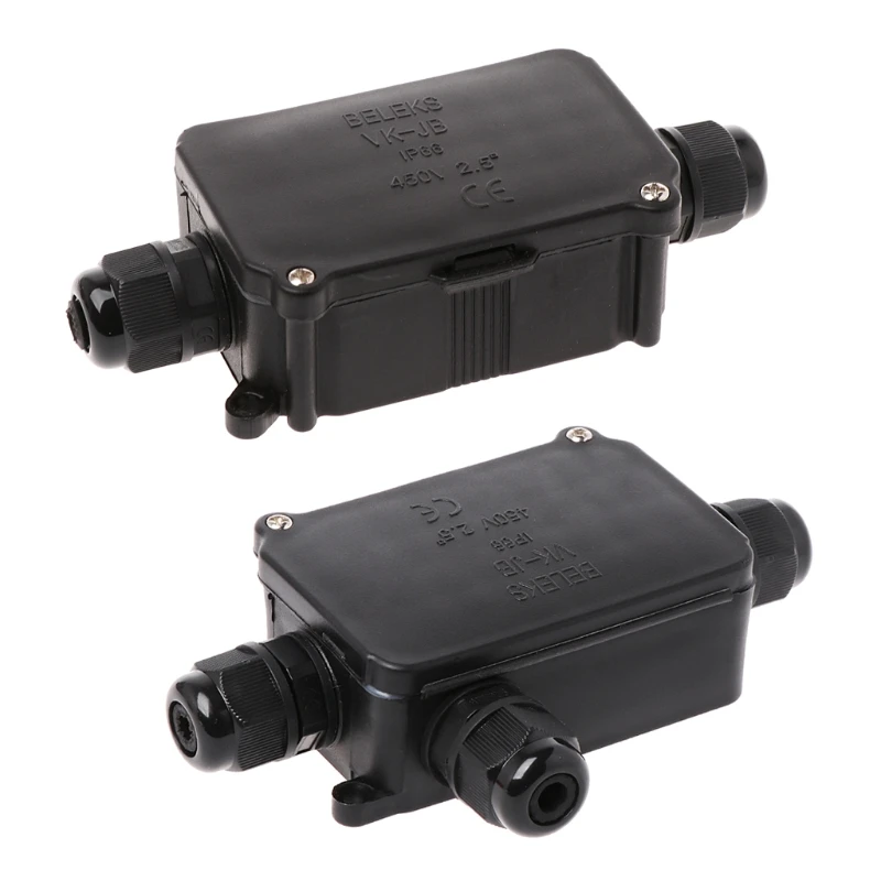IP66 открытый Водонепроницаемый распределительная коробка 2 Way 3 способ