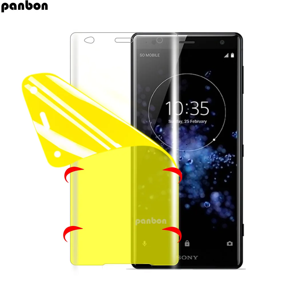 Гидрогелевая 3d-пленка для Sony Xperia XA3 XA1 XA2 Plus XA ultra XZ S XZ1 XZ2 Защитная пленка экрана