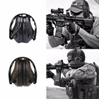 Электронные Наушники с защитой от шума, тактические спортивные наушники для стрельбы, охоты