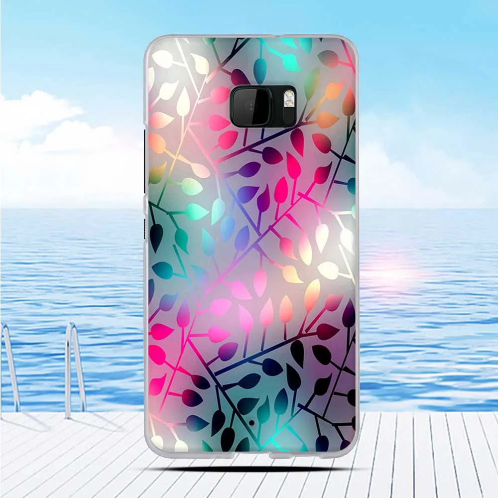 Чехол-накладка из мягкого ТПУ с 3d-рельефным рисунком для HTC U Ultra | Мобильные