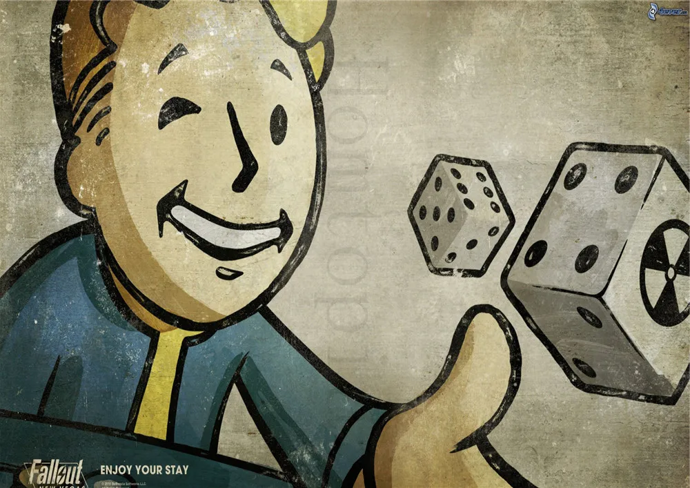 Fallout 4 игры постеры высокое качество наклейки на стену белая бумага с покрытием принты украшение дома искусство бренд - Цвет: Прозрачный