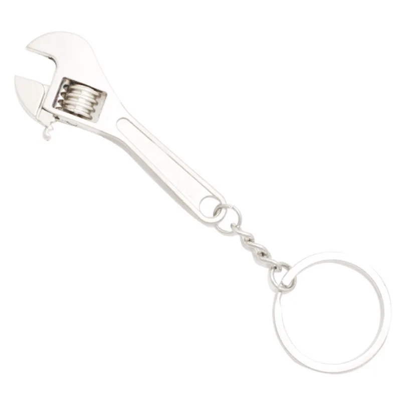 SWDPORT мини Металлический регулируемый гаечный ключ инструмент брелок кольцо