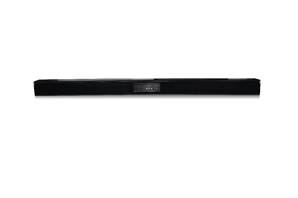 Дома Театр Беспроводной bluetooth звук бар Динамик Audio Soundbar бас 60 Вт rms ультратонкий