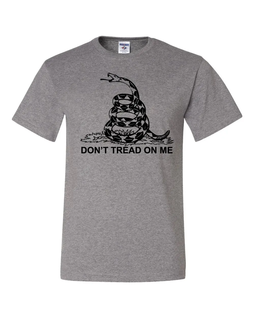 Футболка с надписью Don't Tread On Me модная мужская футболка унисекс принтом Gadsden Flag