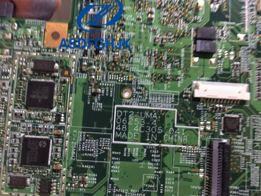48.4C305.041 CN 0W566D W566D 06253 4 материнская плата для ноутбука Dell Inspiron 1318 Материнская 100%