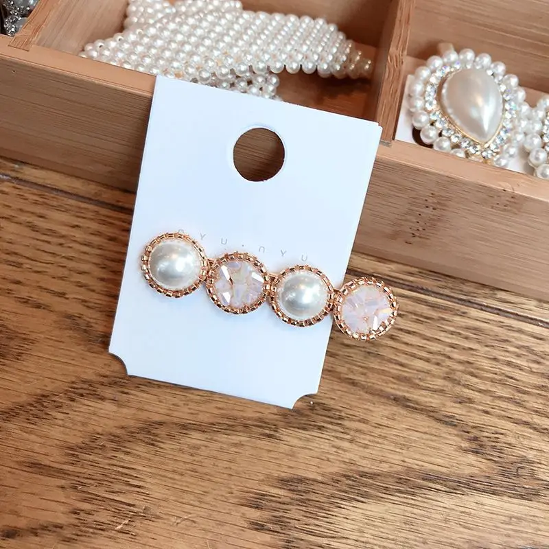 1 шт. жемчужные металлические заколки для волос женские девочек заколка зажим