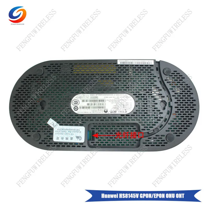 100% оригинал HS8145V GPON ONU 4GE порт + 1 телефон 2USB с 2 4G и диапазонами Wi Fi логотипом China telecom