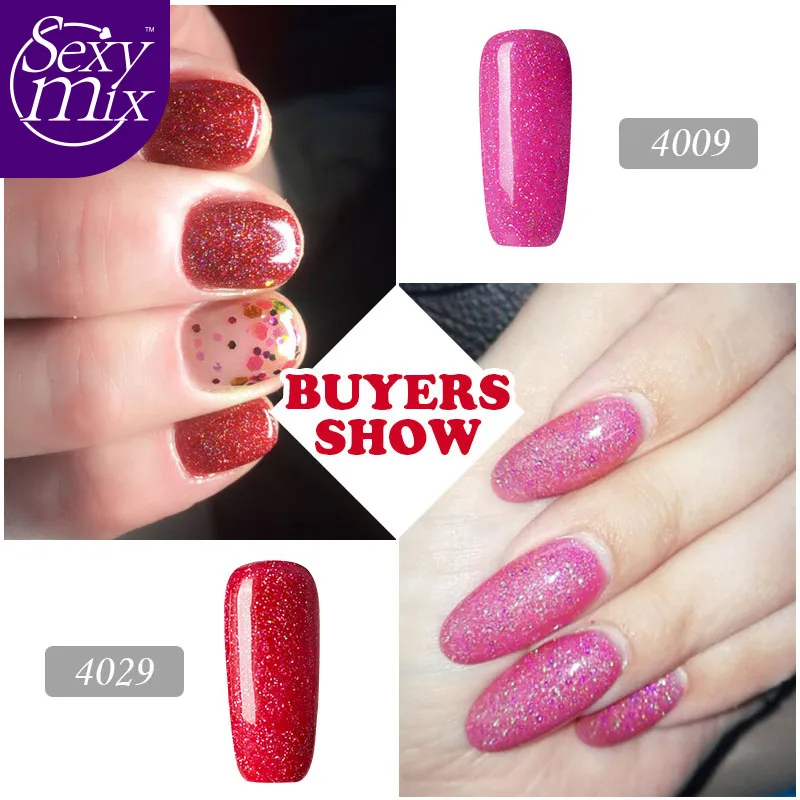 Цветной неоновый УФ Гель лак для ногтей 7 мл профессиональный красного цвета