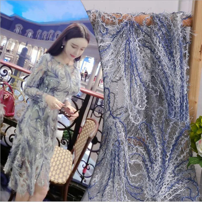 Африканская кружевная ткань для красивой одежды модная Лоскутная Ткань Tissu au Metre