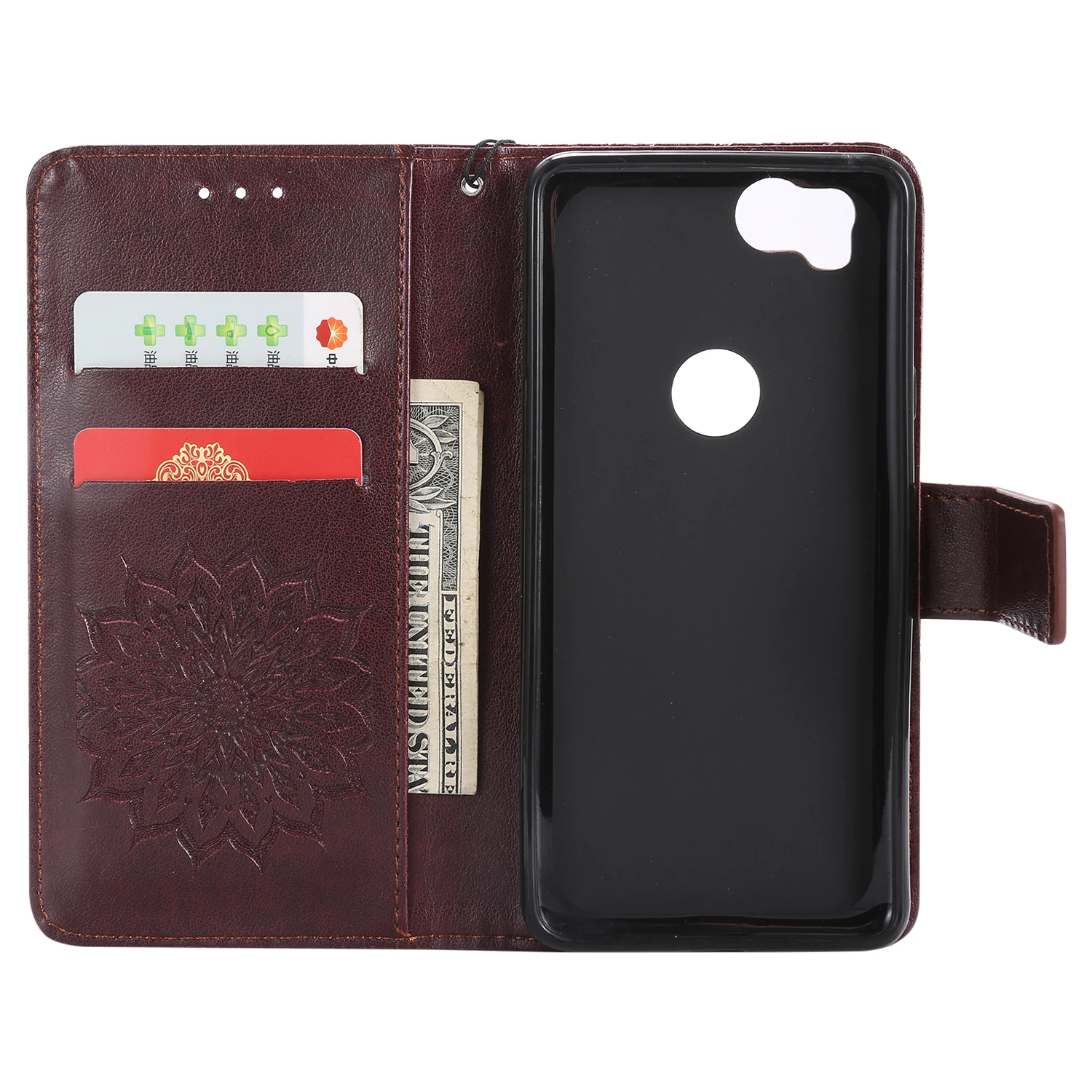 For Google Pixel XL /2 3D Patterned Premium PU Leather Shockproof Wallet Flip Card Cash Slots Magnetic Clasp Case Cover | Мобильные