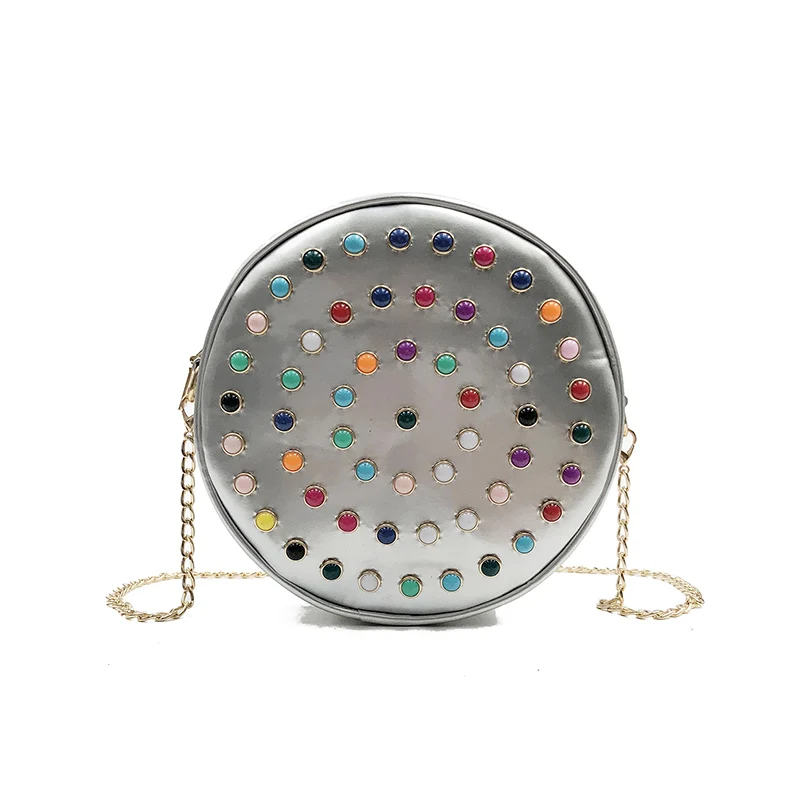 2018 сумки через плечо для женщин милая дамская сумка на круглая сумочка из