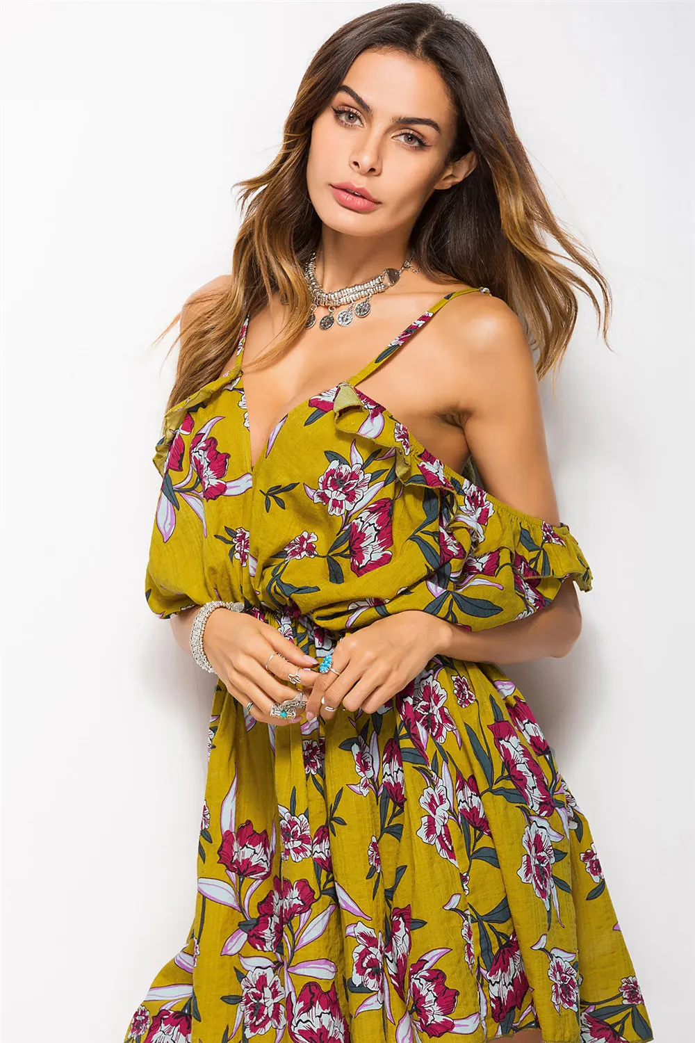 Женское платье Harajuku Vestidos De Festa, модное пляжное платье с принтом, винтажная одежда, богемное сексуальное платье с открытой спиной, Vetement Femme, элегантное