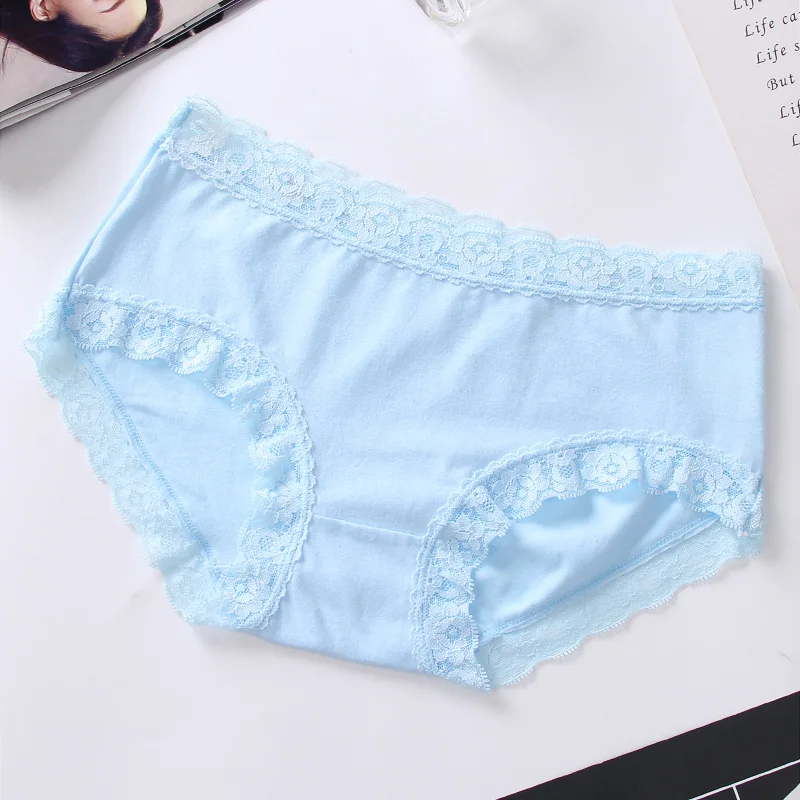 

Sexy Women Panties Female Underwear Floral Lace Women Panties Breathable Ladies Low Waist Briefs