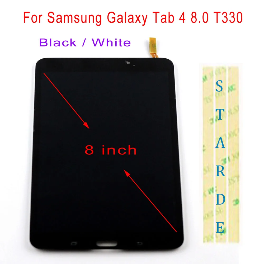 Новинка ЖК дисплей 8 дюймов для Samsung Galaxy Tab 4 0 SM T330NU T330 T331 матрица сенсорный экран