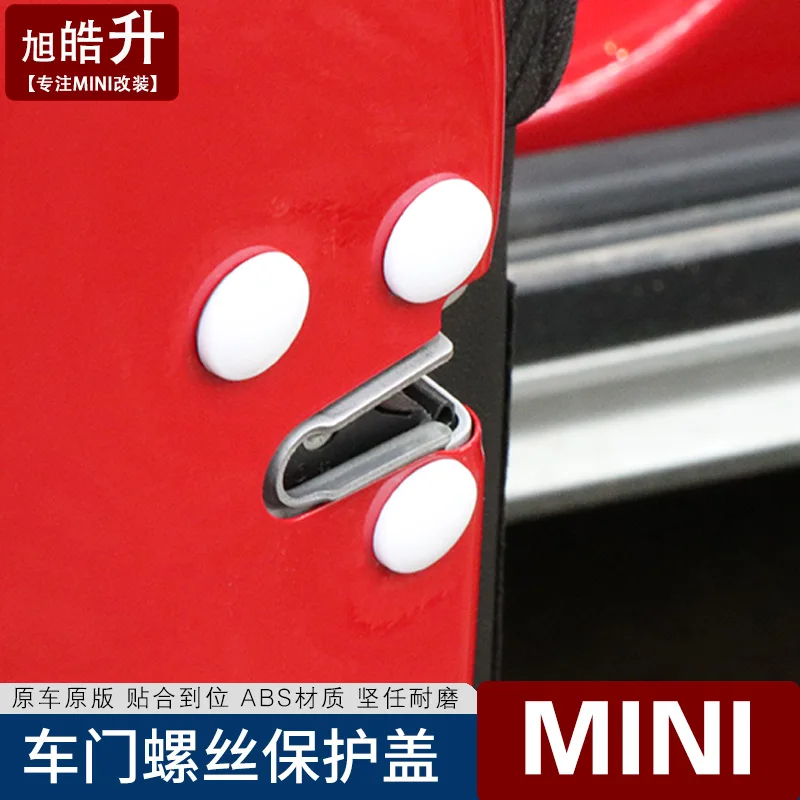 1pcs ABS Car door handle sticker Anti-rust Door screw cover car stickers styling for BMW mini cooper clubman countryman | Автомобили и