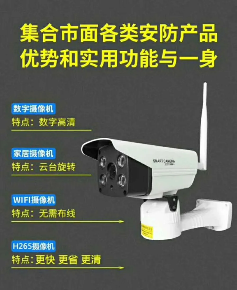 Уличная Водонепроницаемая камера 2MP 1080P с поддержкой точки доступа соединение AP
